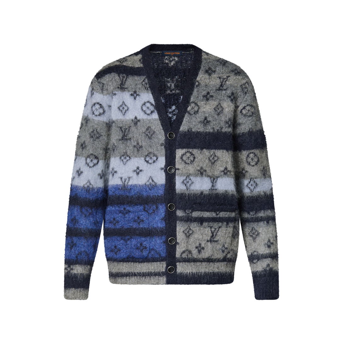 Monogram Mohair Cardigan - Men - Ready-to-Wear | LOUIS VUITTON ®